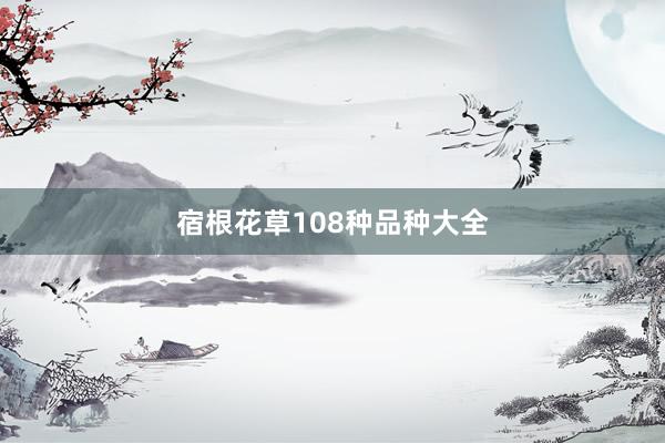 宿根花草108种品种大全